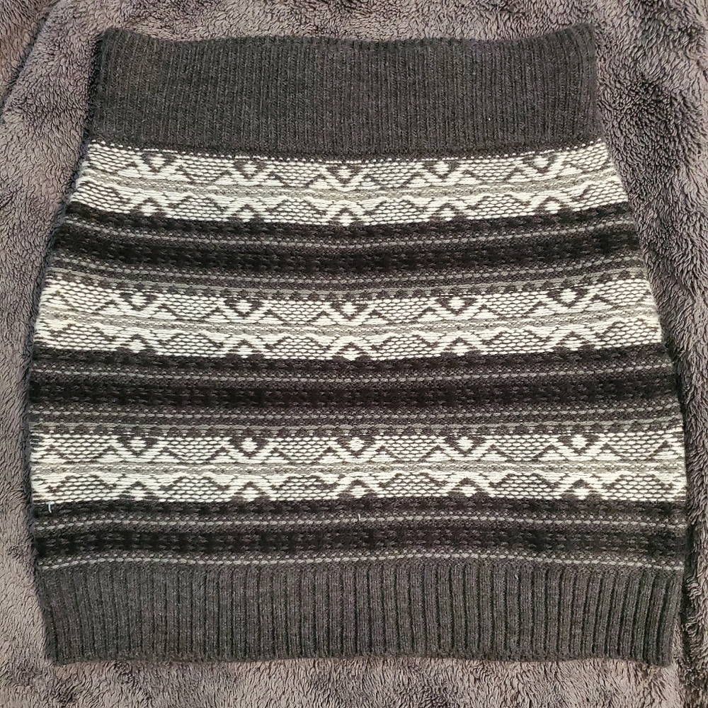 Mossimo fairisle sweater skirt